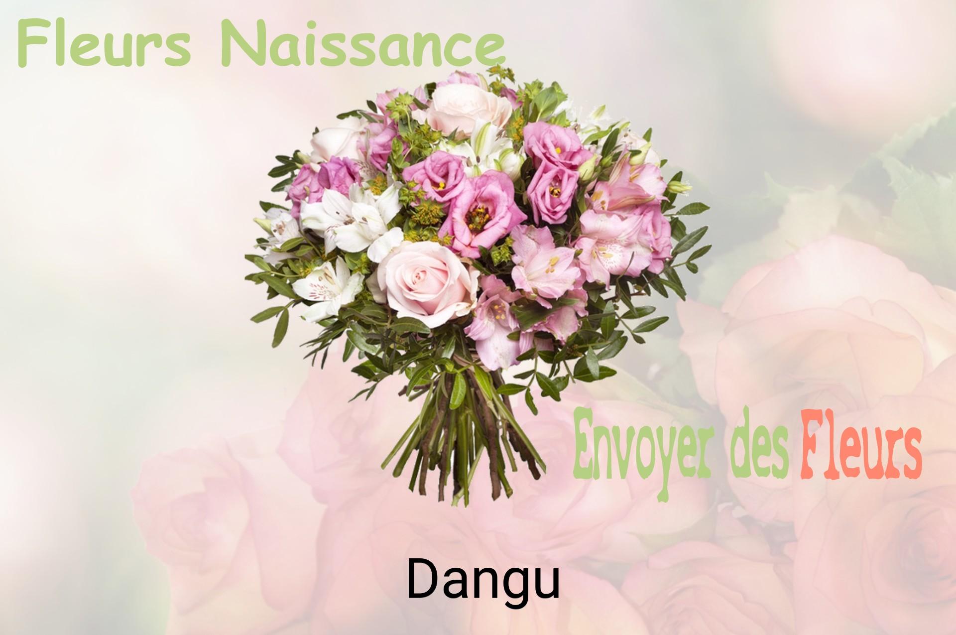 Bouquet de fleurs de naissance livré à Dangu